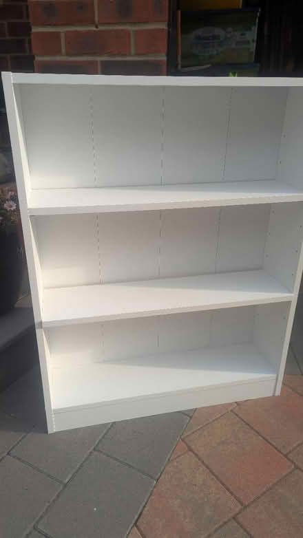 Photo of free White Bookcase (RG24 Old Basing) #1