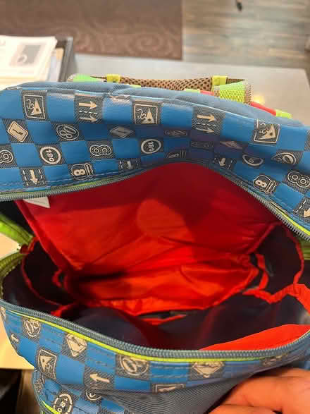 Photo of free Luigi Mario Kart backpack (Morgan Hill) #3