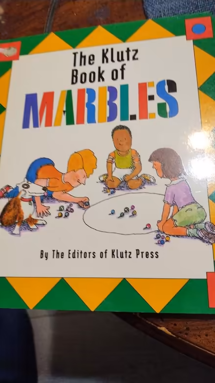 Photo of free The Klutz Book of Marbles (Allen) #1