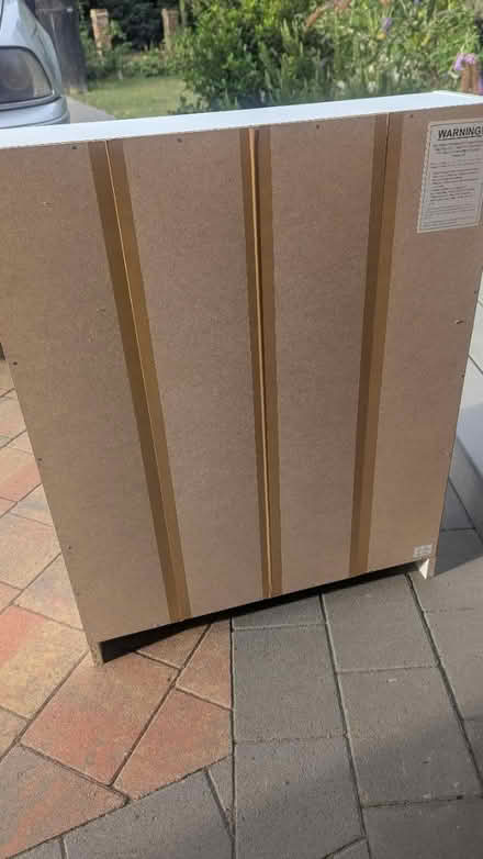 Photo of free White Bookcase (RG24 Old Basing) #3