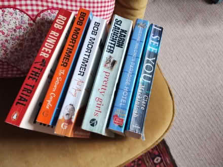 Photo of free Six paperback books (Olton Solihull) #3