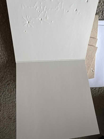 Photo of free 4 unused wedding Thankyou cards (Romsey) #2