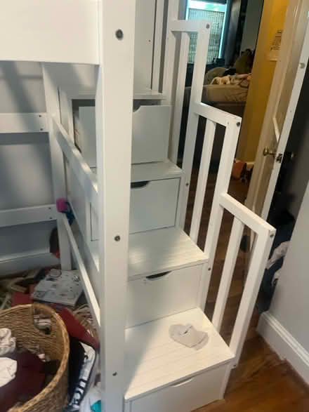 Photo of free Loft Bed Twin Staircase w/ Storage (North College Park) #2