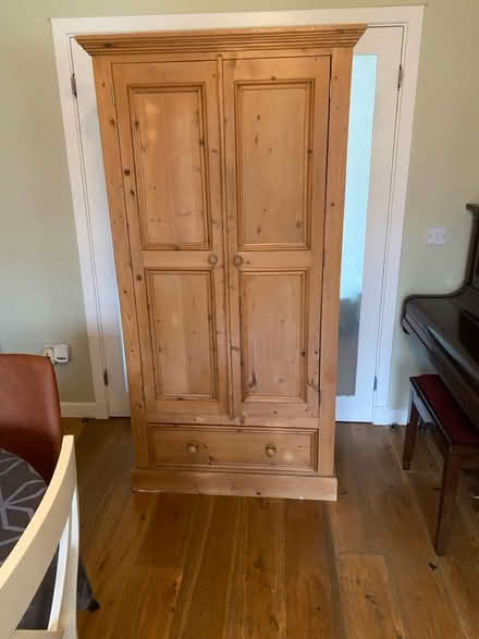 Photo of free Pine Wardrobe (Kilmacud Co Dublin.) #1