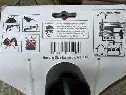 Photo of free New in packet drill powered pump (Gleneagles area, Wboro NN8) #2