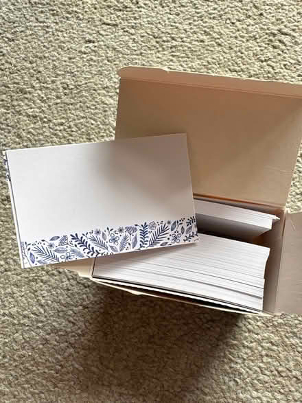 Photo of free 100 new name cards (Romsey) #1