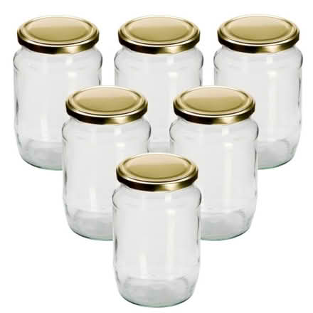 Photo of Glass Jam Jars (CT19) #1