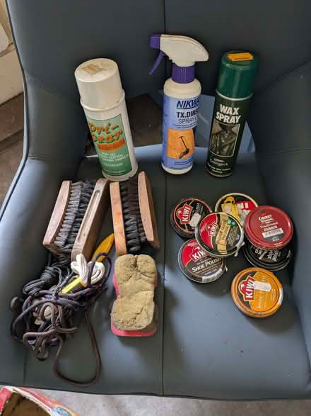Photo of free Shoe polish and brushes (Millfield) #1