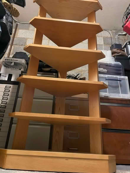 Photo of free Large Retail Corner Shelf Unit (Rochester) #3