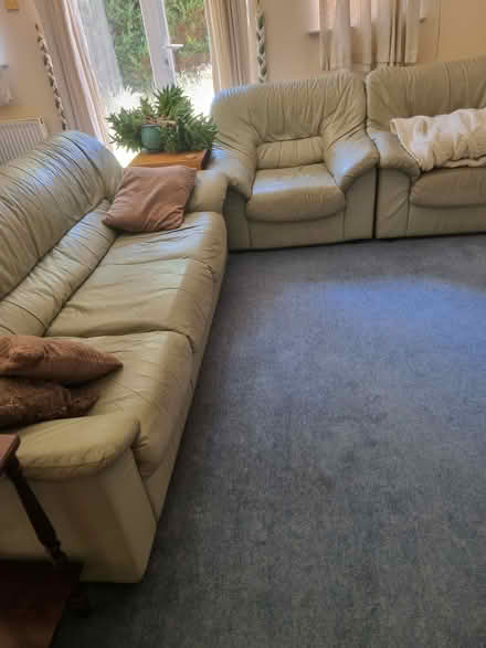 Photo of free Large sofa and two chairs as photo (Oxford-Freegle CGA OX1) #1