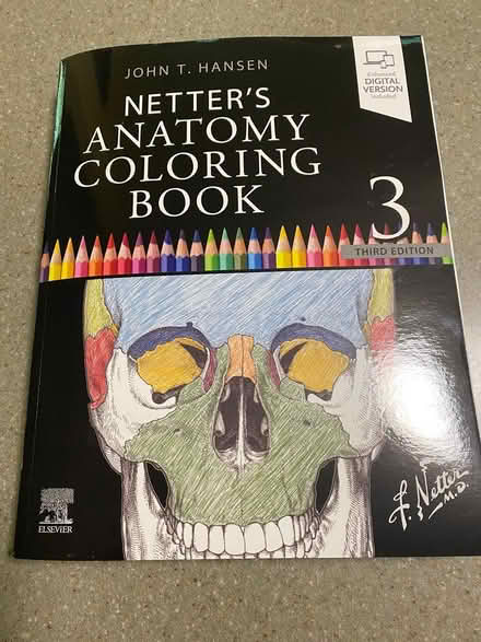 Photo of free Netter's Anatomy Coloring Book (East side of Columbia) #1
