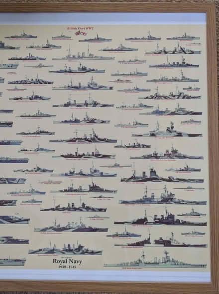 Photo of free WW2 Royal Navy British Fleet poster (Hook RG27) #2