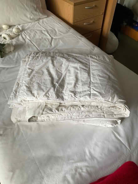 Photo of free Small double feather duvet (New Malden KT3) #1