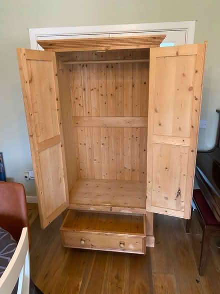 Photo of free Pine Wardrobe (Kilmacud Co Dublin.) #2