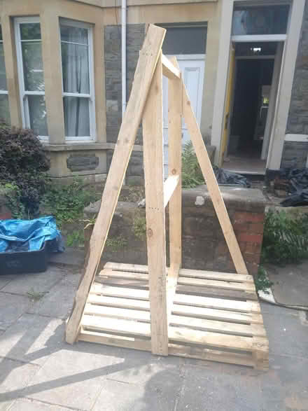 Photo of free Large pallet for bath (Bishopston) #1
