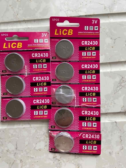 Photo of free Batteries (Stone staffordshire) #1
