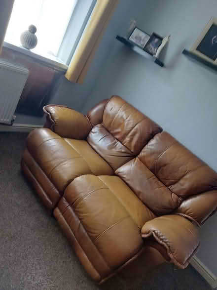 Photo of free 2 and 3 seater reclining sofas (Horton bank top BD7) #2
