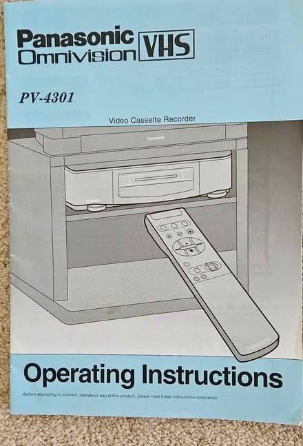Photo of free Panasonic VCR in great condition (south los altos) #2