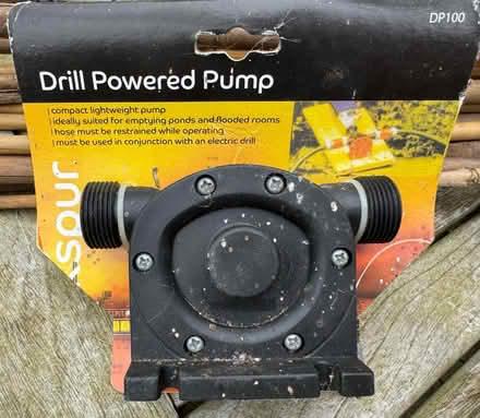 Photo of free New in packet drill powered pump (Gleneagles area, Wboro NN8) #1