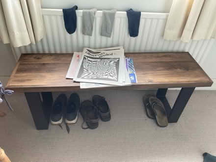 Photo of free Large dining table & matching bench (SW19) #3