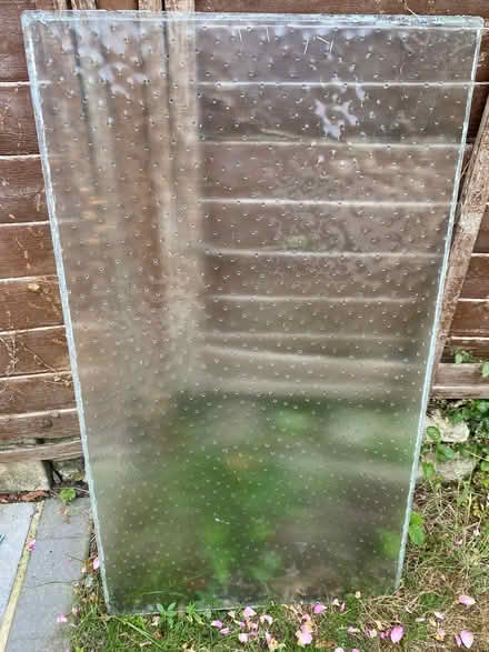Photo of free Piece of glass taken from a door. (Combe Down) #1