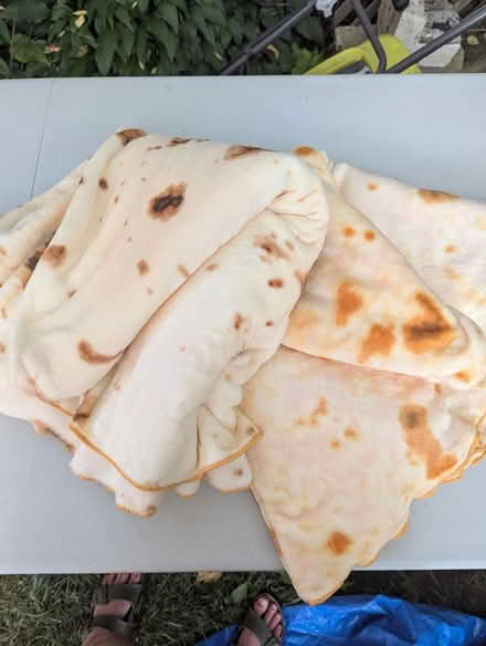 Photo of free 2 tortilla blankets (Davis Square Somerville) #1