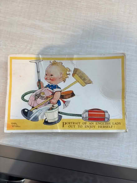 Photo of free Vintage Postcard dated 1938 (Reabrook Estate SY2) #1