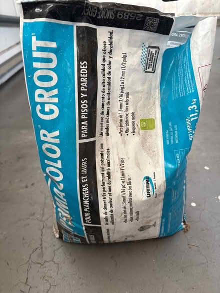 Photo of free Smoke Grey Tile Grout (Highland Ave, RWC) #1