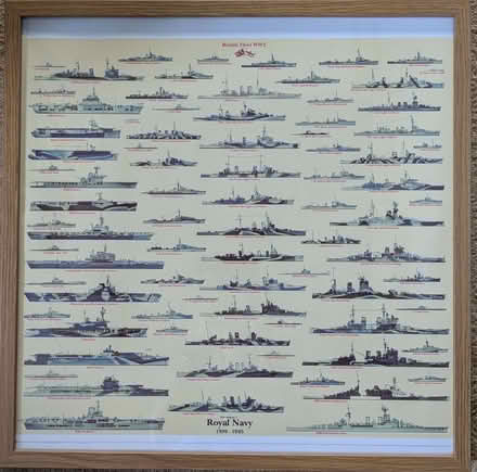 Photo of free WW2 Royal Navy British Fleet poster (Hook RG27) #1
