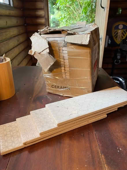 Photo of free Box of bathroom tiles (Rawtenstall BB4) #1