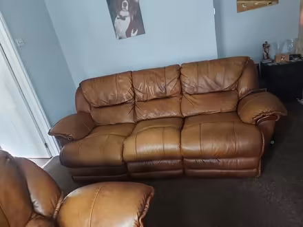 Photo of free 2 and 3 seater reclining sofas (Horton bank top BD7) #3