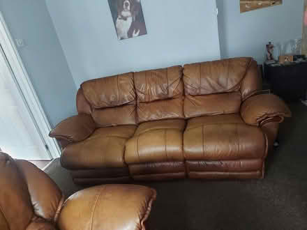 Photo of free 2 and 3 seater reclining sofas (Horton bank top BD7) #3