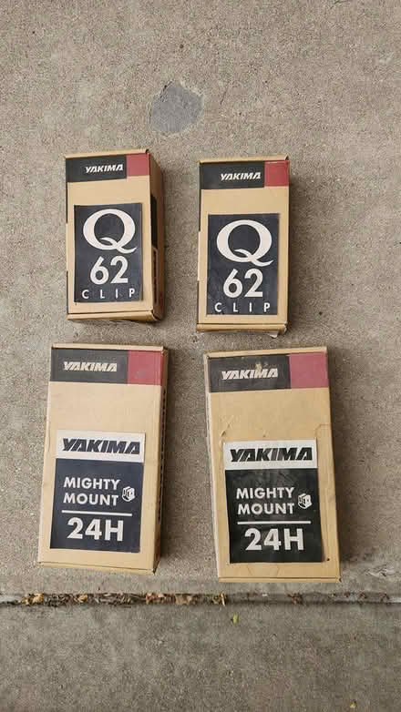 Photo of free Yakima round bars w/bike mounts (North of McIntosh Lake) #2