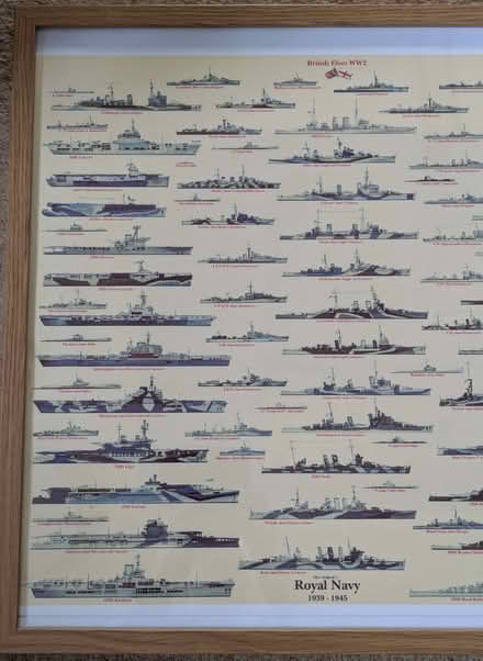 Photo of free WW2 Royal Navy British Fleet poster (Hook RG27) #3