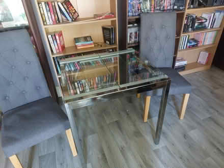 Photo of free Glass dining table and chair set (Stenalees) #1
