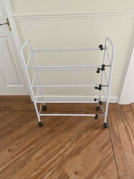 Photo of free Shoe rack, extendable, 4 tier (Stockland Green B23) #1