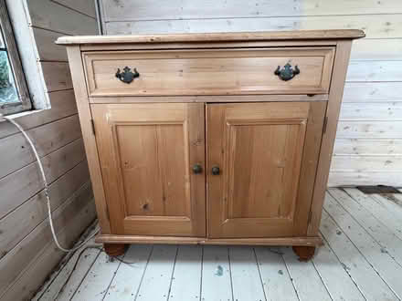 Photo of free Pine sideboard (Charmouth DT6) #1