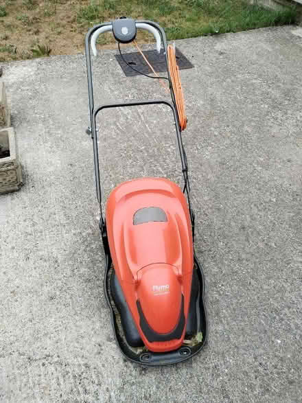 Photo of free Flymo electric lawnmower with extension cable. (Longlevens GL2) #1