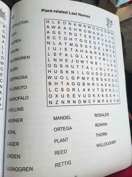Photo of free Wordsearch book (Shirley B90) #3