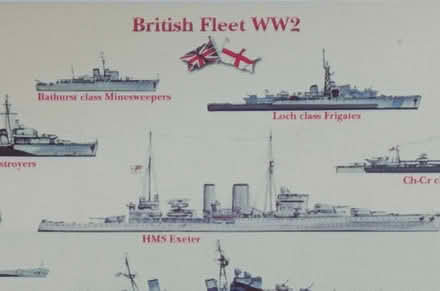 Photo of free WW2 Royal Navy British Fleet poster (Hook RG27) #4