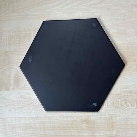 Photo of free Hexagon black tiles (Leicester LE2) #1