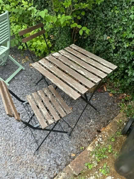 Photo of free Garden bistro set (Hitchin SG5) #3