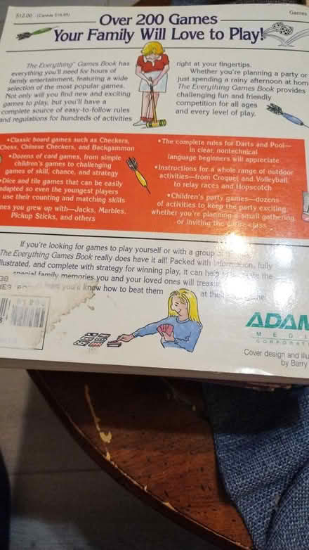 Photo of free Everything Games Book (Allen) #2