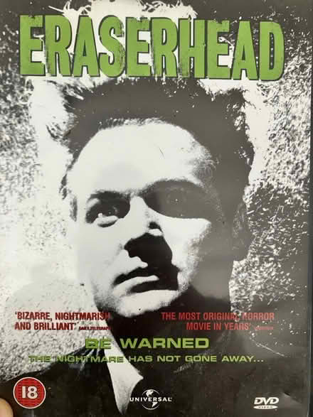 Photo of free Eraserhead DVD (TR7) #1