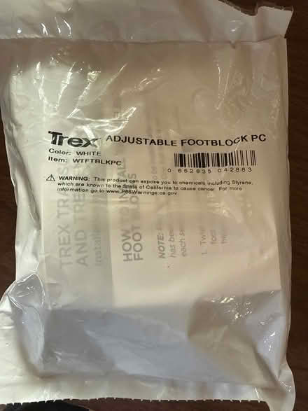 Photo of free Trex Adjustable Footblocks (SW Hinsdale) #1