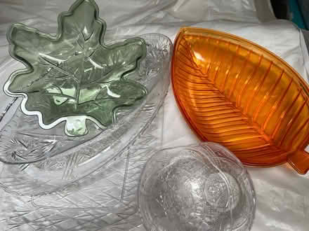 Photo of free Acrylic serving dishes (Lake Highlands) #1