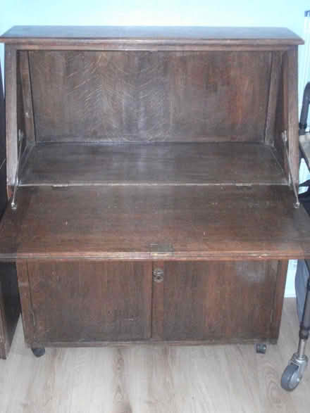Photo of free Old Wooden Bureau (Crewe) #2
