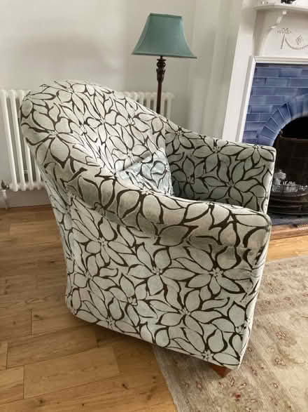 Photo of free Upholstered armchair (SW19) #2