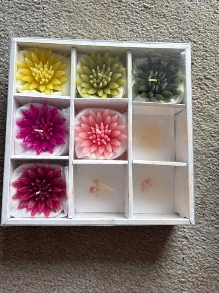 Photo of free 6 floating candles (Romsey) #1