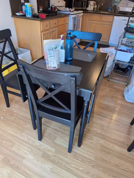 Photo of free Ikea dining table with 4 chairs (Sunnyvale) #2